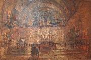 Wyke Bayliss Notre Dame Chapel France oil painting artist